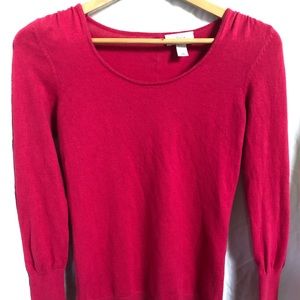 *Ann Taylor Loft hot pink sweater*